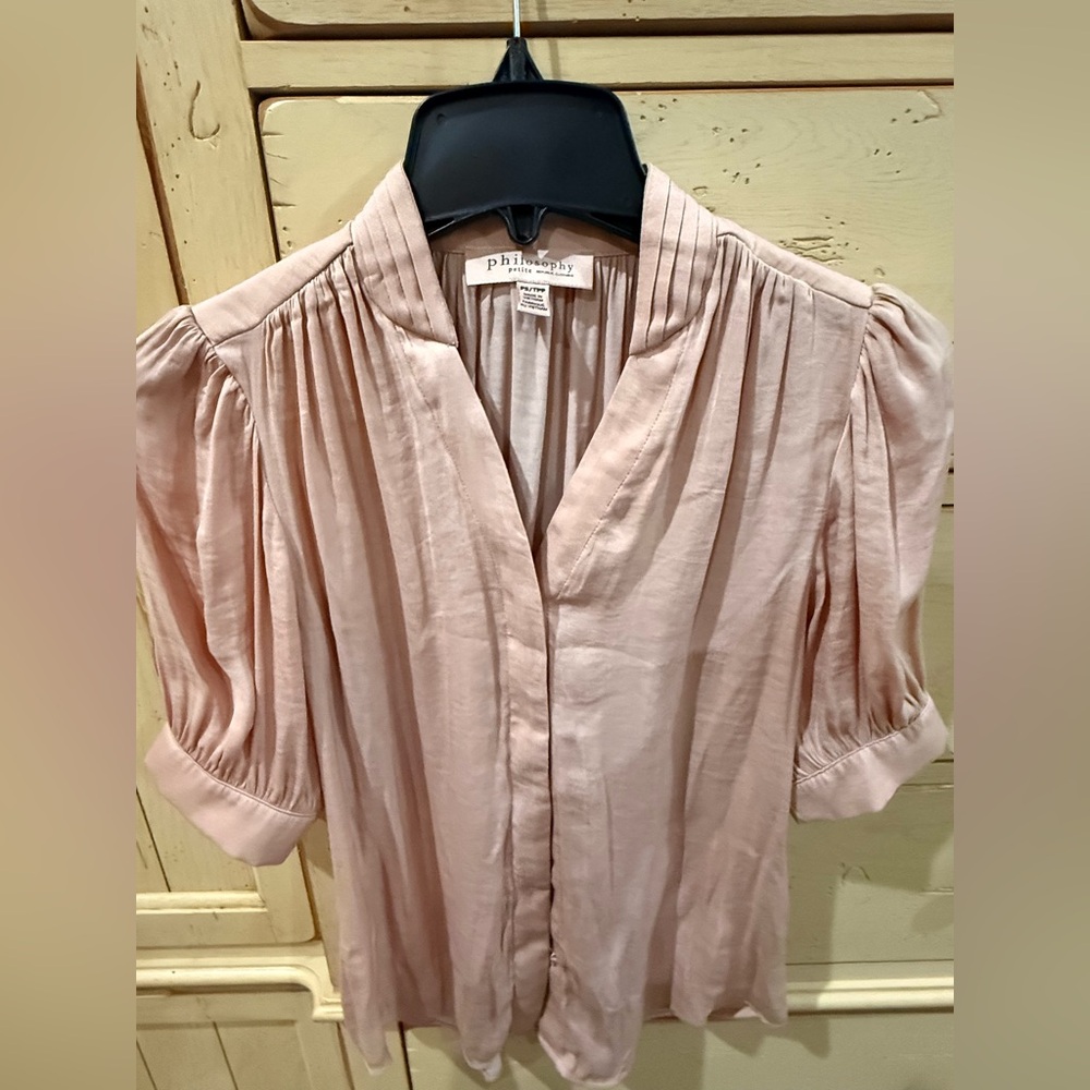 Philosophy Women's Blush Pink Blouse